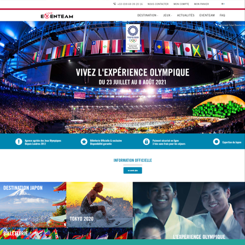 <img class="picto" src="https://eventeam-group.com/wp-content/uploads/2021/09/pictoInnov3.png" /><br>TOKYO 2020 OLYMPIC GAMES WEBSITE