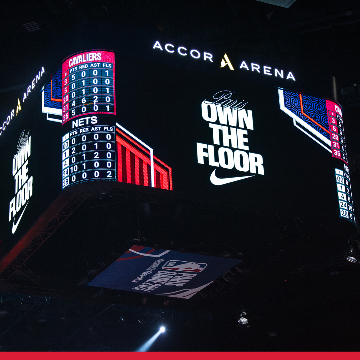 L'Accor Arena a accueillit pour la 3ème année un match de saison