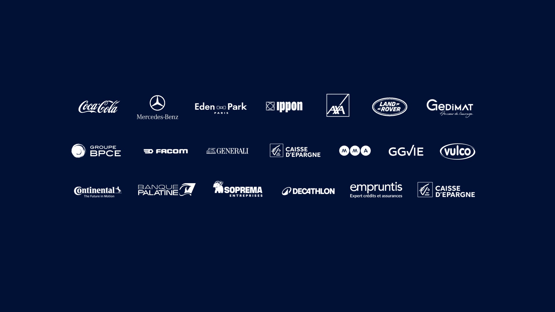Slide Logo Reference Corporate Event